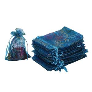 Buy cheap Blue Organza 18x12
