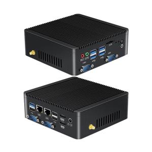 Buy cheap Intel Celeron J4125 Industrial PC With Dual LAN 4 COM DDR4 8GB And Linux from wholesalers