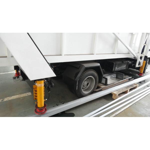 Quality 700P Airplane Garbage Disposal Truck 250 - 570 cm Height Ranges Long Life Pan for sale