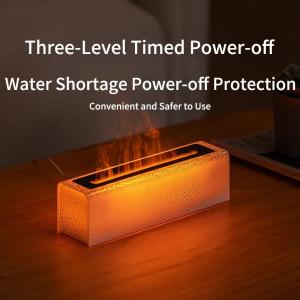 Buy cheap Lava Flame Simulation Aromatherapy Diffuser Humidifier With Atmosphere Light from wholesalers