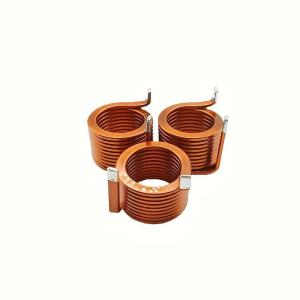 Flat Copper Wire Air Core Winding Coil Hollow High Power High Current Inductor