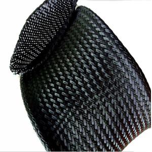 Buy cheap Customized 1 Inch Pet Braided Cable Sleeve Fireproof Wire Sleeving from wholesalers