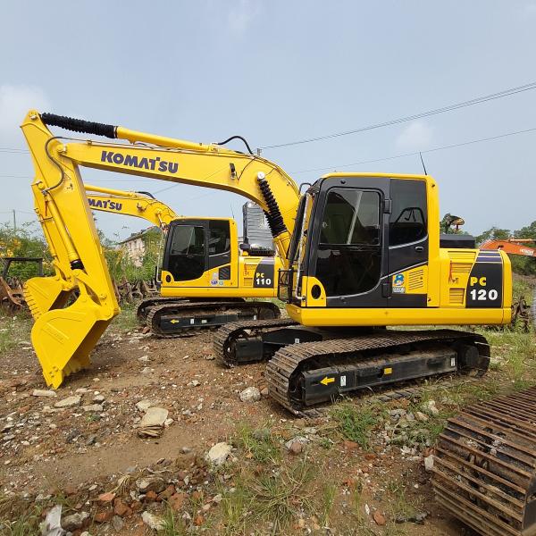 Quality Almost New Second Hand Komatsu Pc120 Excavator Used PC120 Crawler Excavator for sale