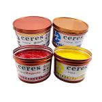 CMYK Solvent Base UV Offset Ink Ceres Fast Drying 12kg Carton Yellow Printing