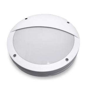 Buy cheap White Housing Bulkhead Wall Light Half Cover Corrosion Proof Aluminum Powdering Coating from wholesalers