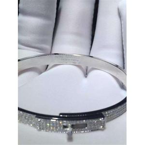Buy cheap  full diamonds of kelly  bracelet 18kt gold  with white gold or yellow gold from wholesalers