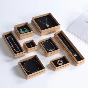 Buy cheap Square Recyclable Gift Jewelry Packaging Customised With Foam Insert from wholesalers