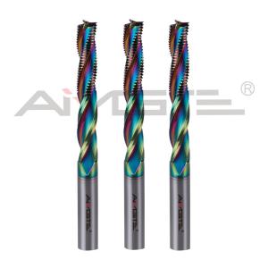 DLC Coating Tungsten Carbide Tools 0.6μm 0.8μm Roughing And Finishing End Mill