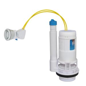 Buy cheap Flush Valve 3 Inch Outlet Double Cable Control With Chrome Plated Push Button For 2 PC Toilet From Xiamen China from wholesalers