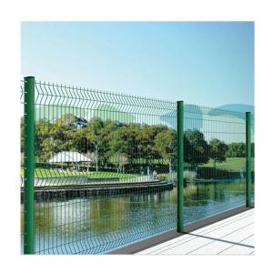 Customized 3D Bending Perimeter Fence Solutions with Metal Frame Modular Fence