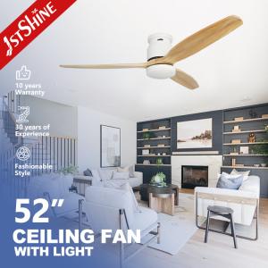 Buy cheap Led Fan Light With 3 Solid Wood Blade,Quite Dc Motor Kitchen Low Profile from wholesalers