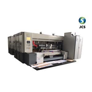 Buy cheap PLC Control Board Corrugated Box Printing Machine With Electric Slotting Machine from wholesalers
