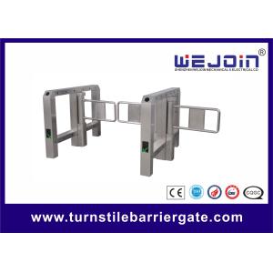 Aluminum Alloy Mechanism Turnstile Barrier Gate Full Automatic Integrated With