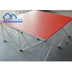 Cheap Custom Portable 4x4ft DJ Lights Stage Platform,Square Circle Arch Triangle