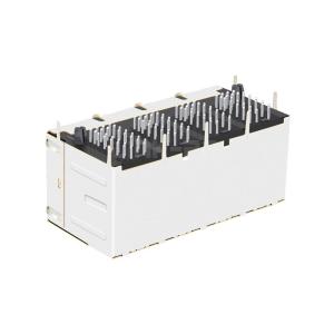 Buy cheap LPJG47580A35NL 10/100/1000 Base-T Integrated Magnetics 2X4 Port 8P8C RJ45 Modular Jack from wholesalers