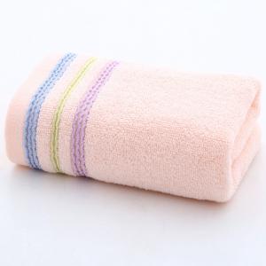 100% Cotton Multicolor Dobby Towel Set for Soft and Absorbent Bathing Experience