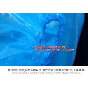 Buy cheap sleeve covers of non-woven,cpe and PE,sizes are customized,transparent Waterproof PE sleeve cover,Surgical PE Oversleeve from wholesalers