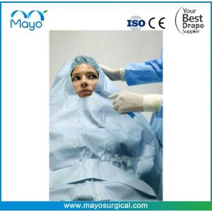 Buy cheap ENT Surgery Use Disposable Surgical Facial Drape With Reinforced from wholesalers