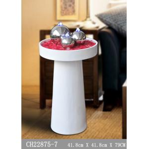 Buy cheap Warm Led 80cm Fiberglass Water Fountain With Lights product