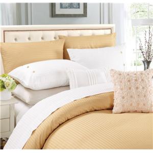 Buy cheap Sateen Stripe Polyester Cotton 1800 Series Egyptian Cotton 4pcs Sheet Set from wholesalers