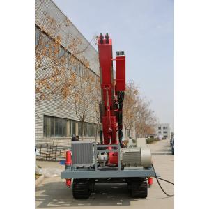 GY60 GY80 42mm Crawler Mobile Rotary Anchor Drilling Rig
