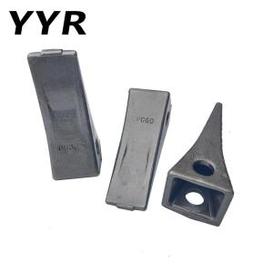 Excavator Undercarriage Steel Track Bucket Tooth For PC60 Lk60RC Made In China