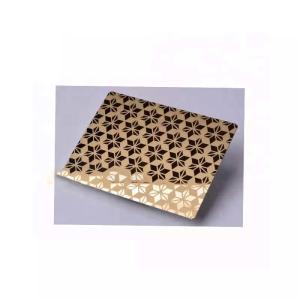 Buy cheap Waterproof Stainless Steel Etching Sheet , 8K Mirror Polished Stainless Steel Plate from wholesalers