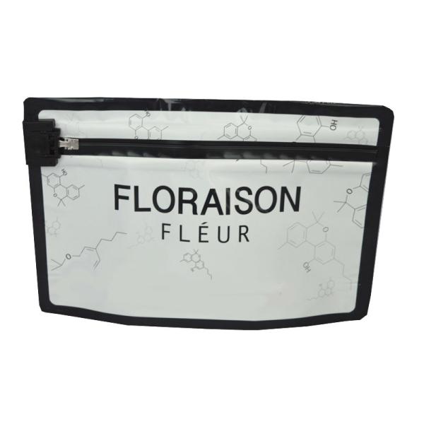 Buy cheap Matte Child Proof Zipper Bags Weed Packaging Wraps Large from wholesalers