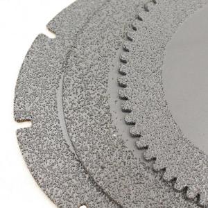 Vacuum Brazing Diamond Stone Cutting Blades With Long Service Life