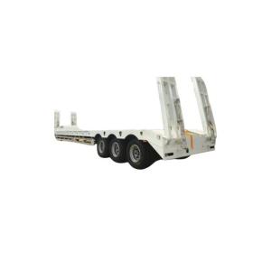 Buy cheap 137500 to 26000*2500to2550 height Van-type Flatbed Lowbed Semi Trailer with Best from wholesalers