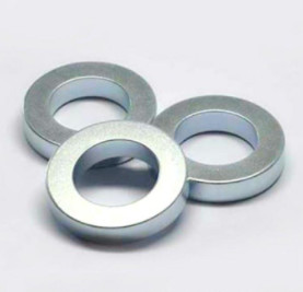 Buy cheap Neodymium Magnetic Ring NdFeB Round Zn Coating Magnets Custom from wholesalers