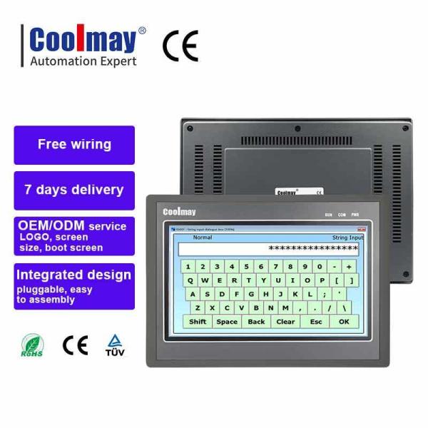 Buy cheap Coolmay Factory 10Inch HMI PLC All in One Machine RS232 RS485 EX3G-8100H-44MT Built in Analog Inputs and Outputs Temperature Voltage Current from wholesalers
