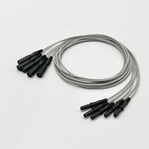Buy cheap Electrode 1.5MM 2mm Pin Female To 1.5MM 2mm Male Tens Lead Wire Needle Tens Lead Wire from wholesalers