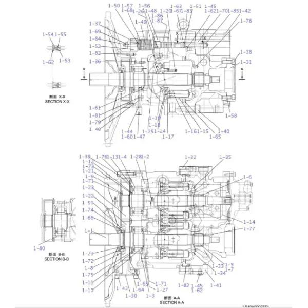 High Quality LS10V00027F1 LS30P00030F1 Hydraulic Main Pump for Kobelco SK495 SK500 SK520 Excavator Aftermarket Original
