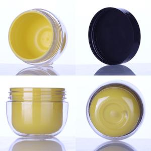Buy cheap 100g Double Wall Cream Jar PET Empty Face Cream Containers from wholesalers