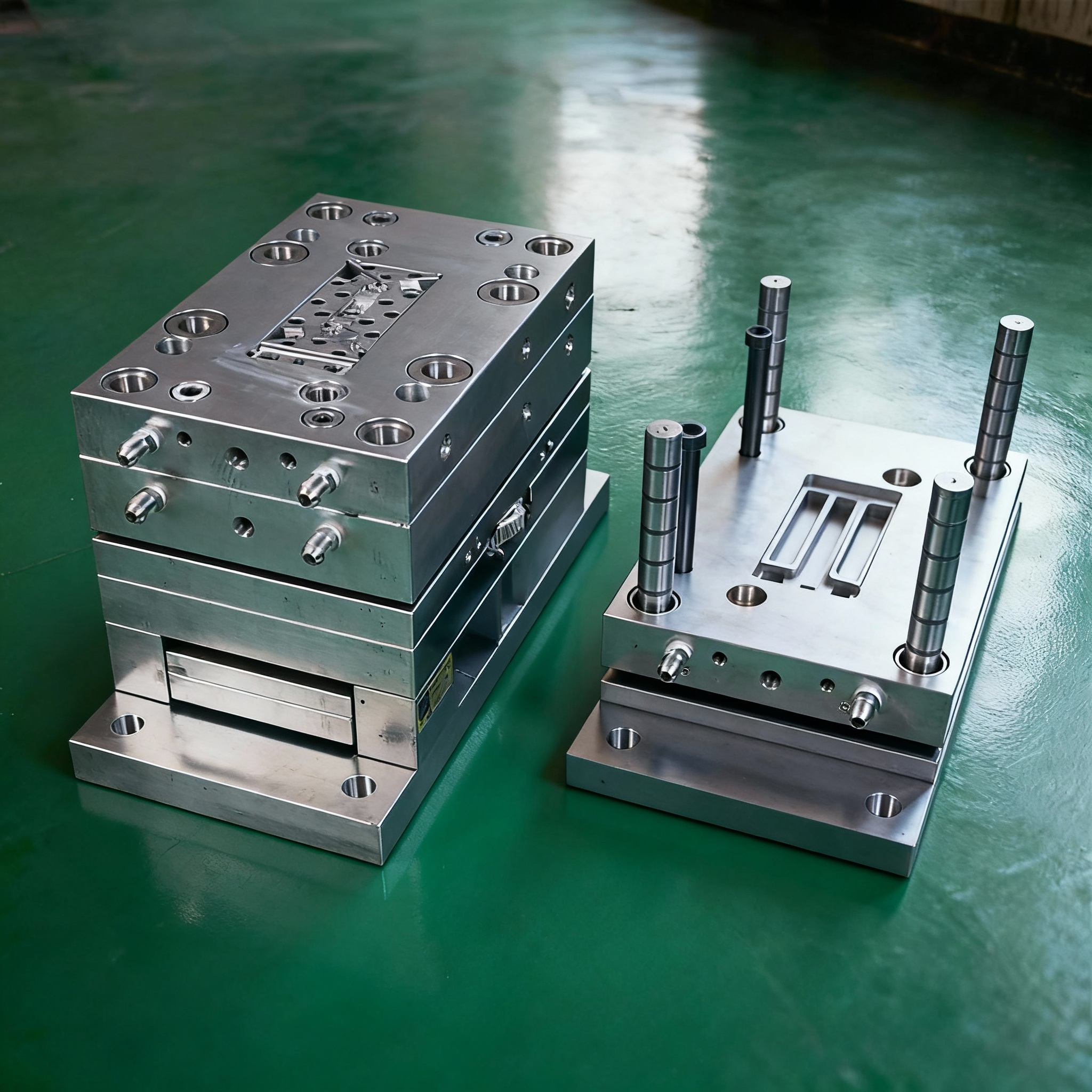 Buy cheap Customizable Plastic Injection Mold with Polishing Painting and Chroming Surface product