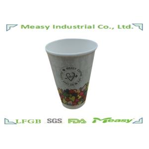 Buy cheap Customized 500ml Double Wall Paper Cold Cups For Drinking from wholesalers