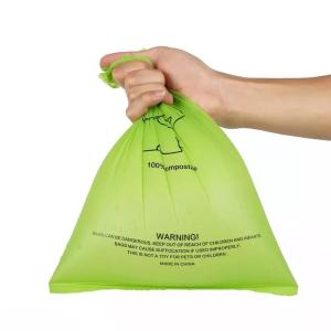 Sustainable Custom Printed Biodegradable Small Trash Bags Compostable Cat Poop