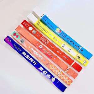 Buy cheap Waterproof Tyvek Paper Wristbands With Sequential Numbering Personalised from wholesalers