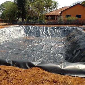 Buy cheap Raw Material 100% Virgin HDPE LLDPE 0.3mm HDPE Pond Liners for Shrimp Farm Pond in Peru from wholesalers