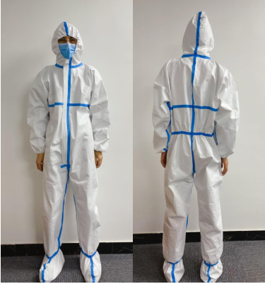 Quality Reliable Protection Disposable Protective Suit With Multiple Application for sale
