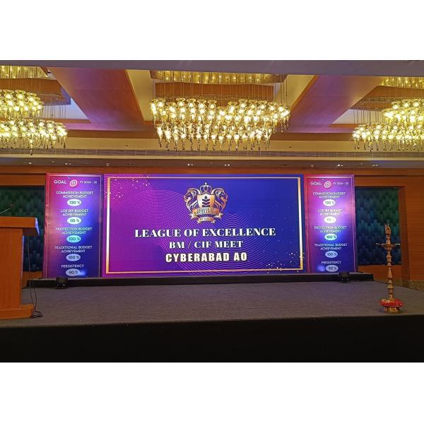 Buy cheap COB Screen Indoor High-Definition Rental LED Display Fixed High-Quality 1/8 Scanning from wholesalers