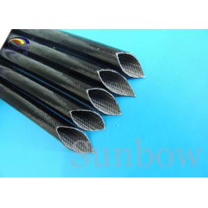Buy cheap Black Red Silicone Coated Fiberglass Sleeving Electrical Insulation Sleeving from wholesalers