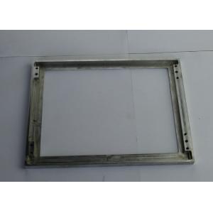 Buy cheap Customized Aluminum CNC Machined Parts Square Frame With Brushed Finish from wholesalers
