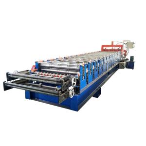 Buy cheap Trapezoidal Steel Profile Roll Forming Machine , Corrugation Roofing Sheet Making Machine from wholesalers