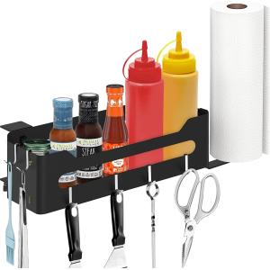 Buy cheap Powder Coated Space Saving Griddle Caddy with Paper Tower Holder Upgraded Convenience from wholesalers