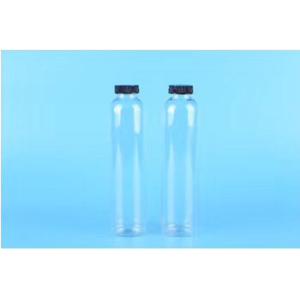 Buy cheap 350ml Pet Plastic Juice Bottles cone shape customized Printing from wholesalers