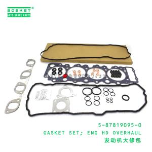 Buy cheap 5-87819095-0 Engine Head Overhaul Gasket Set suitable for ISUZU 5878190950 from wholesalers