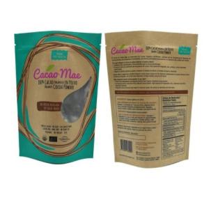 Food Packaging Kraft Paper Stand up Bag Zipper Lock Pouch with Window