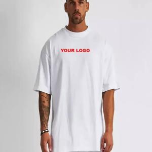 Buy cheap Customizable Design Cotton T Shirt Heavyweight Loose For Men from wholesalers